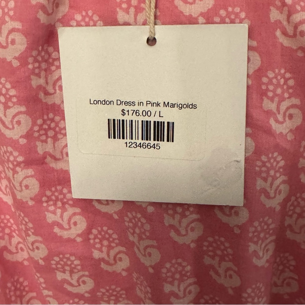 Livro “London Dress” in Pink Marigolds – Size L (NWT) - Picture 9 of 13